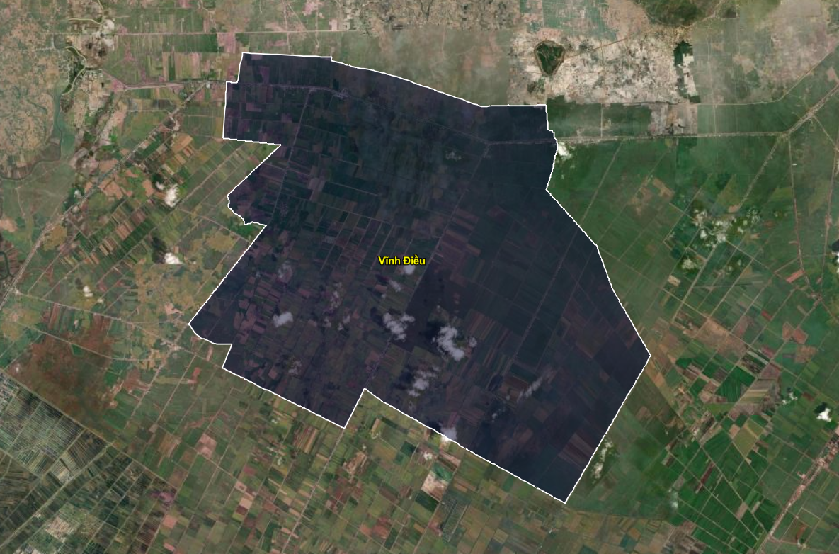 Bản đồ hành chính Xã Vĩnh Điều